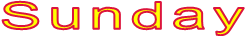 Sunday